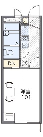 レオパレス明の物件間取画像